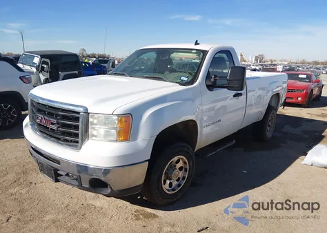 2007 GMC Sierra 2500Hd Work Truck из США, поврежденный, VIN 1GTHC24K77E533932